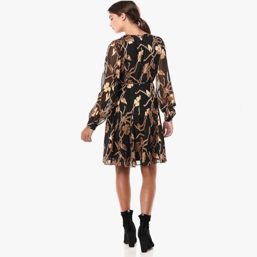 TOMMY HILFIGER Black Long Sleeved Dress 4 - Picture 4 of 12